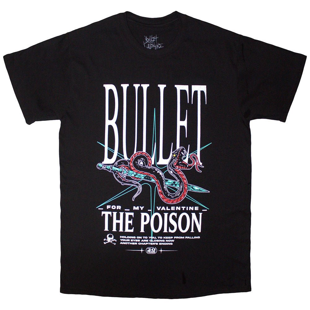 BULLET FOR MY VALENTINE ブレットフォーマイヴァレンタイン - The Poison Snake / Black / Tシャツ / メンズ - PGS